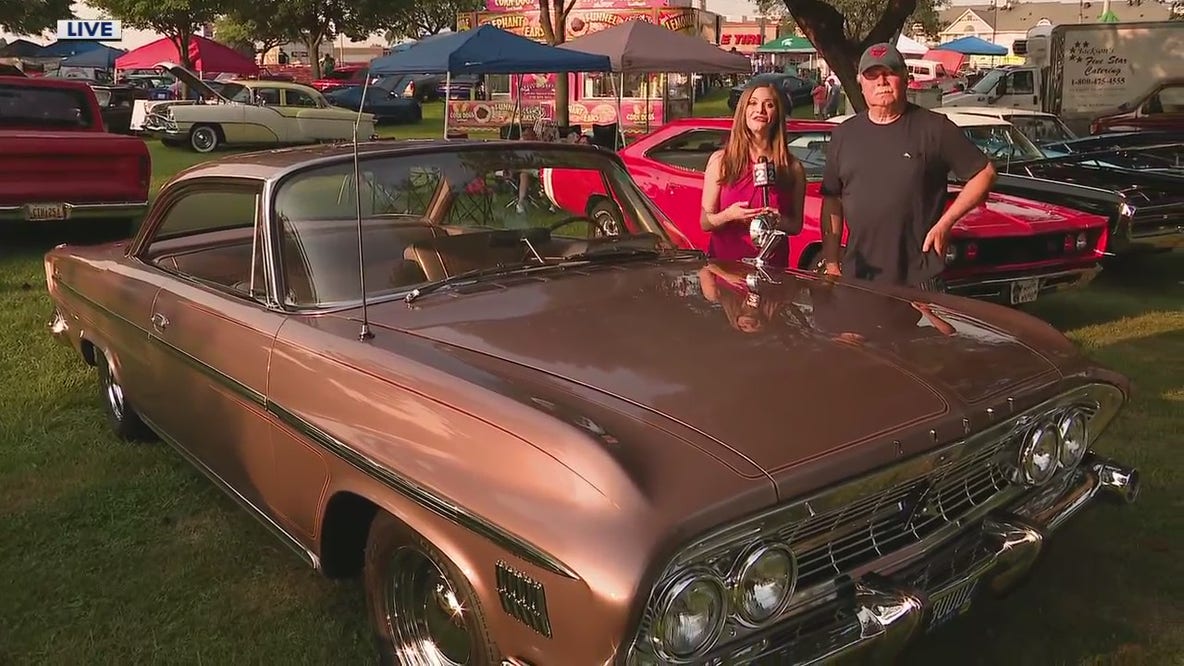 Classic Car lovers head to Woodward Ave for Dream Cruise 2021